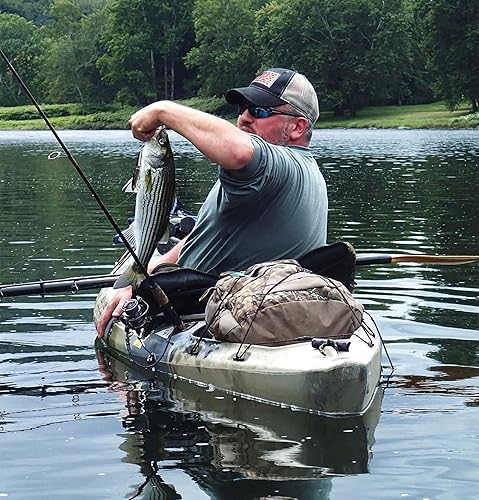 Miniatura 6 de Sombreros de camionero con bandera de pez estadounidense, regalos de pesca para hombres, sombreros de pesca al aire libre, perfectos para acampar y