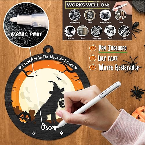 Miniatura 9 de Atrapasoles conmemorativo de gato para ventanas, vitrales, regalo de condolencia de mascotas para conmemorar la pérdida, atrapasoles único de ángel