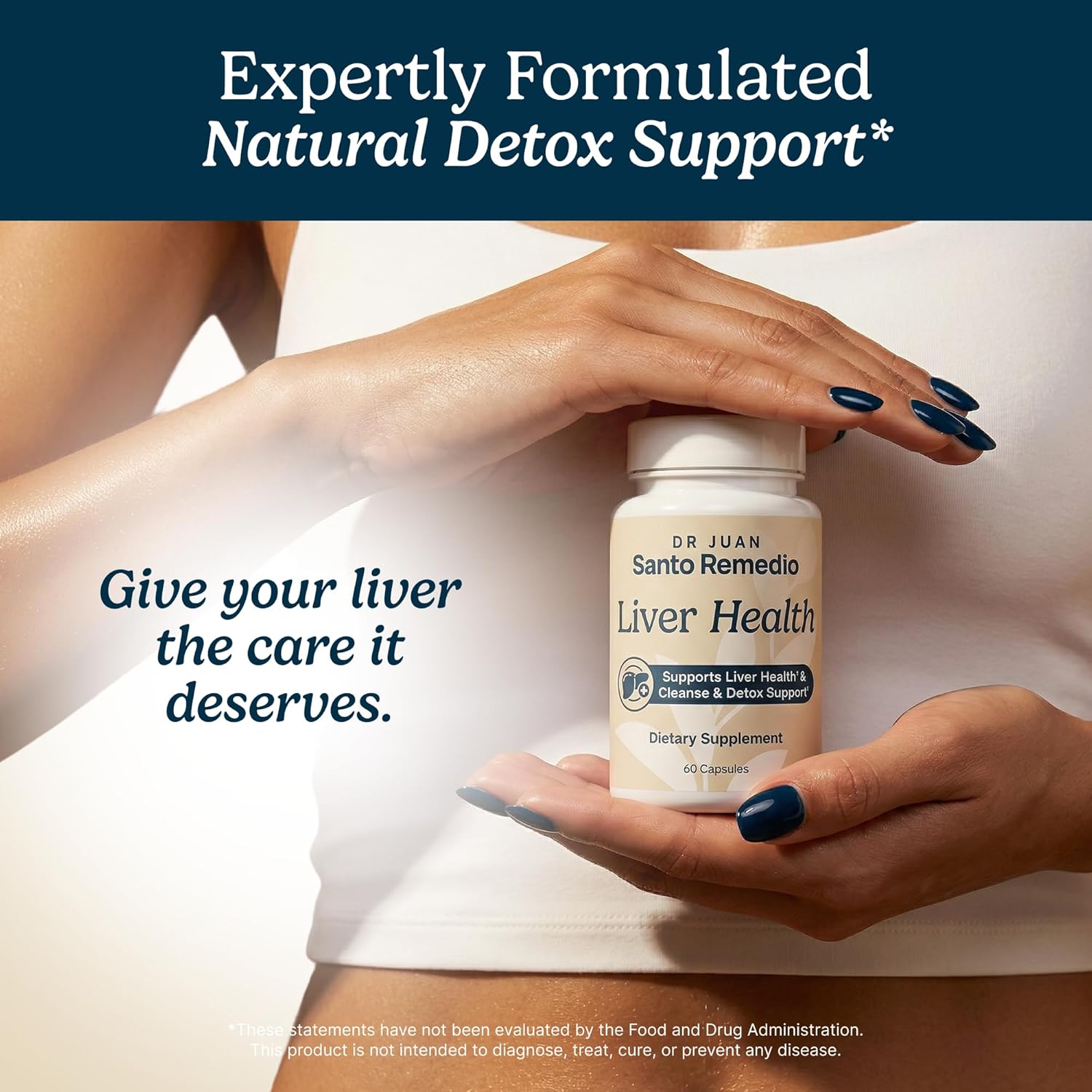 Santo Remedio Liver Health Supplement – Milk Thistle, Dandelion Root & DHM (Vine Tea) – Liver Support & Detox Cleanse – Metabolism & Liver Cell Support – 30 Servings