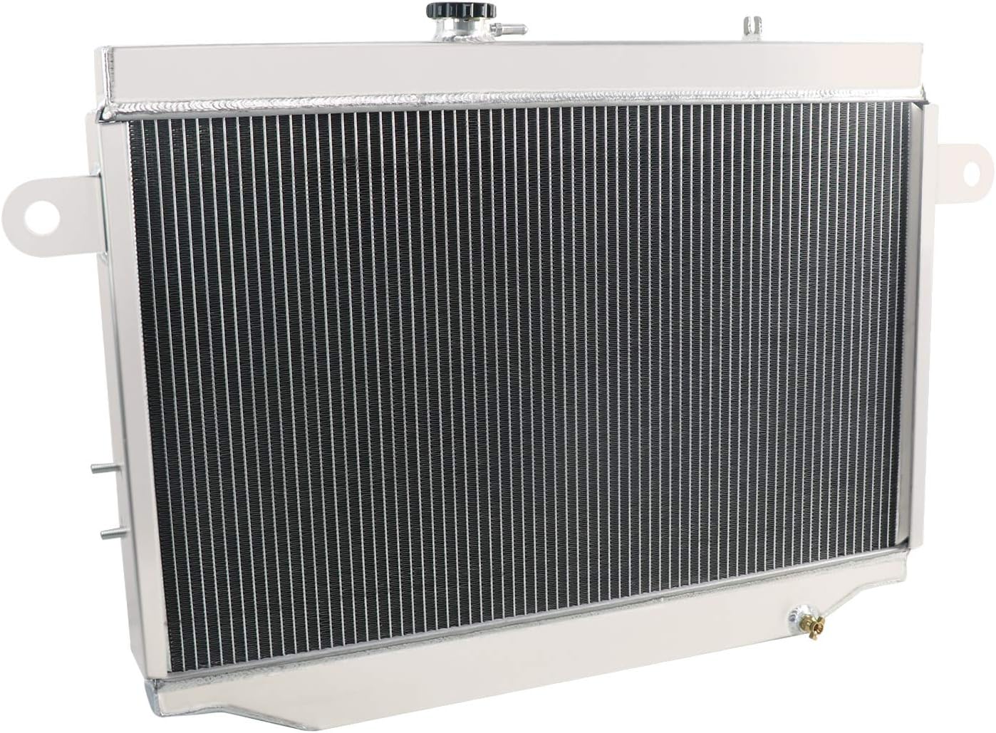 4 Row Core Aluminum Radiator for Toyota Land Cruiser 100 Series HDJ100R FZJ105R HZJ105R 6Cyl/8Cyl Automatic or Manual