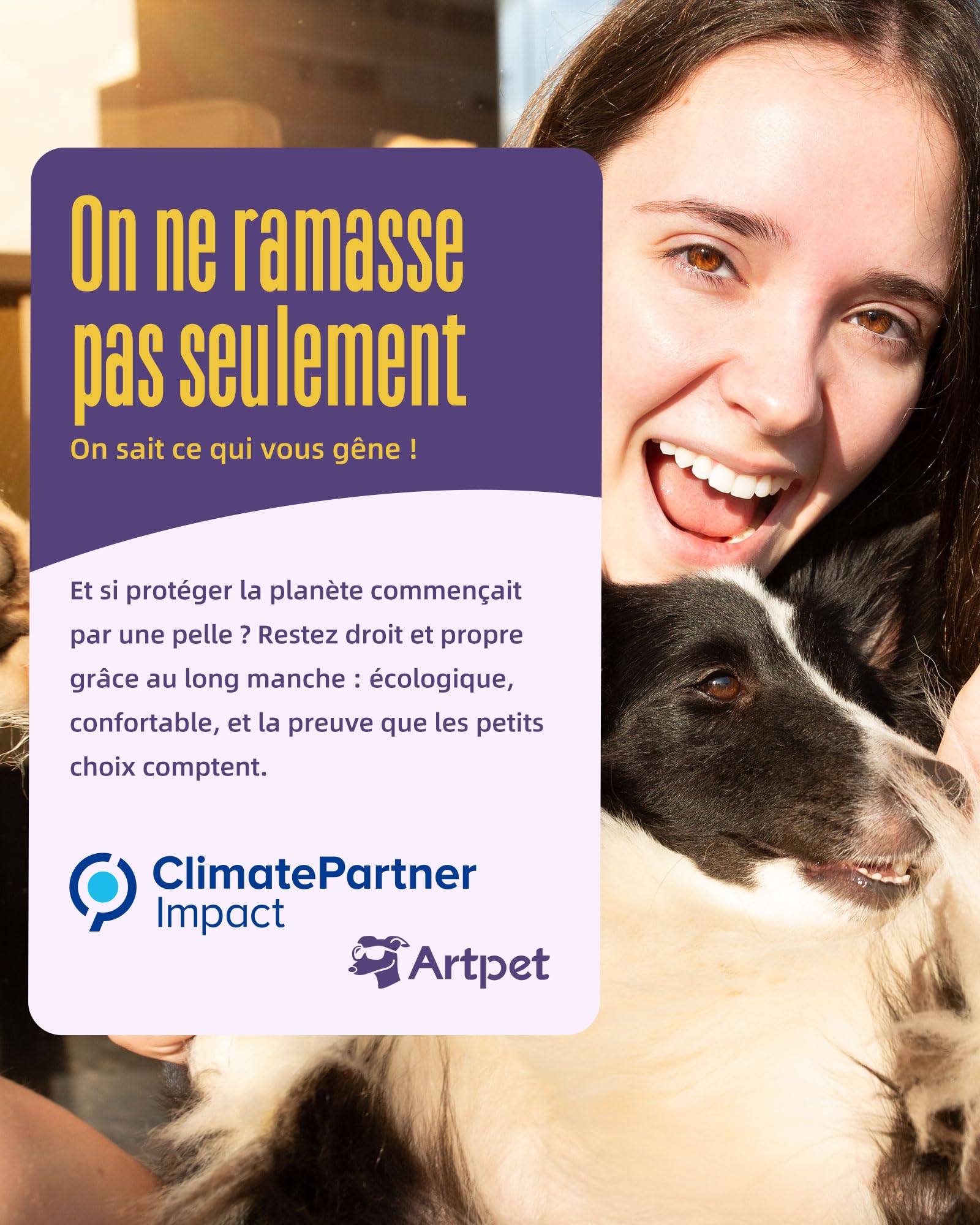 Pelle à déjections canines à manche long de 32 pouces pour le jardin – Robuste pour grands chiens, réduit la tension au dos, utilisation d’une seule main, fonctionne sur l’herbe et le béton