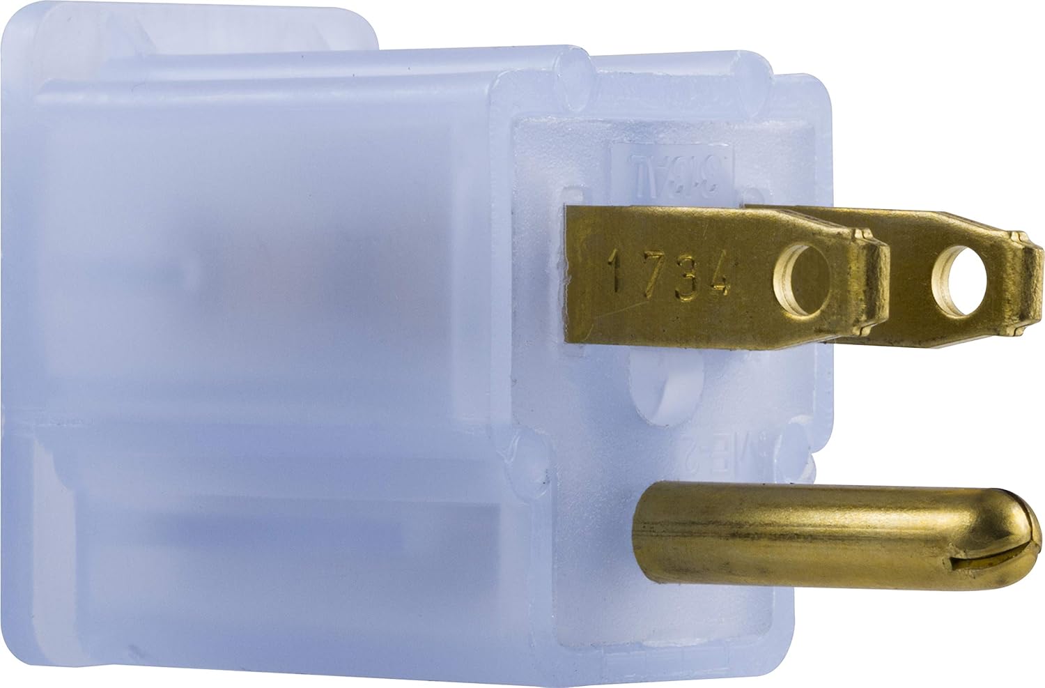 GE Lighted Power Plug, Grounded Outlet Extender, Power Indicator Light