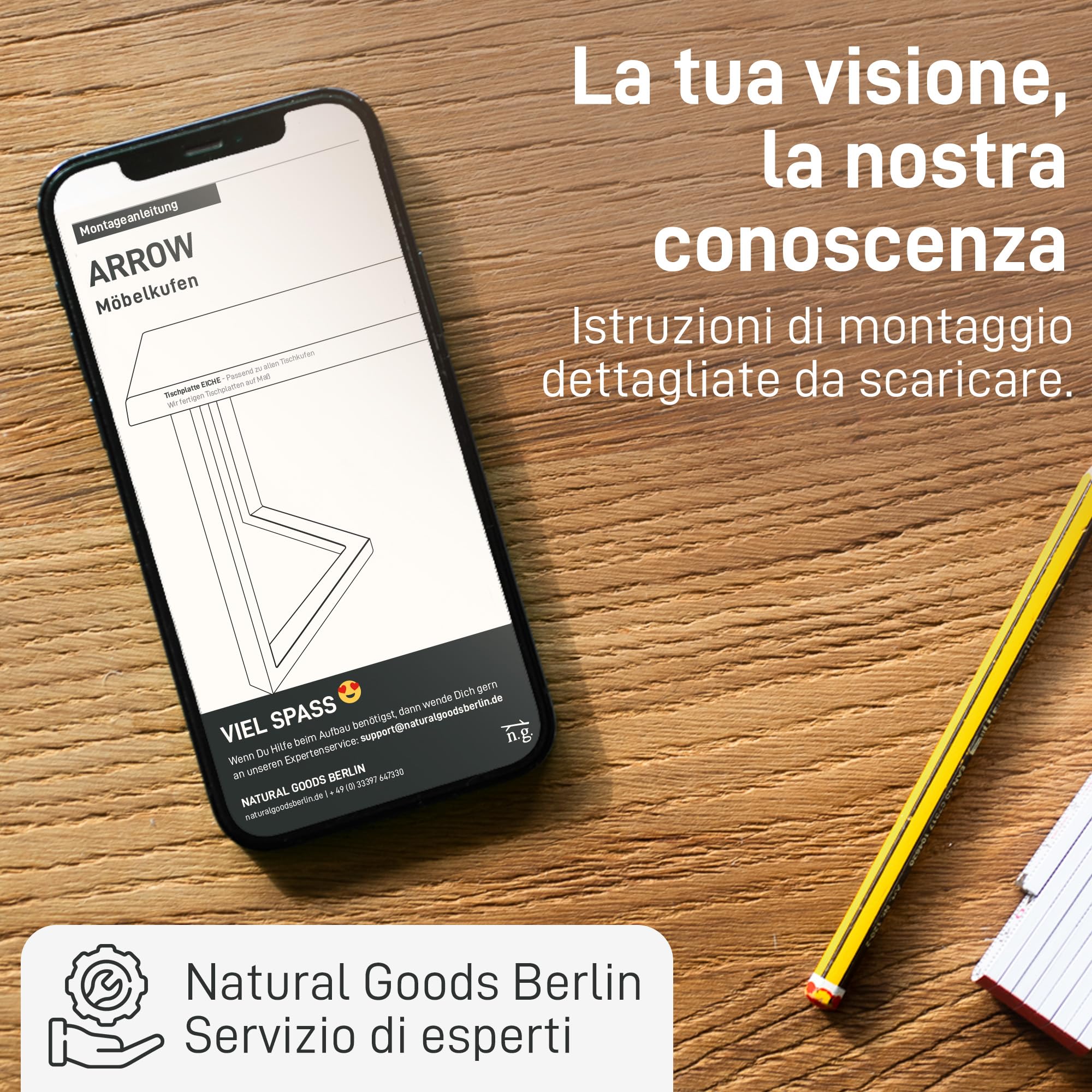 Natural Goods Berlin 2X Gambe per Tavolo FORMA T | Struttura Robusta per Panca in Metallo | Gambe per Mobili Stabili | Piedi per Tavolino e Panca | Piedi per Tavolo Nero | Gamba 35x42 cm