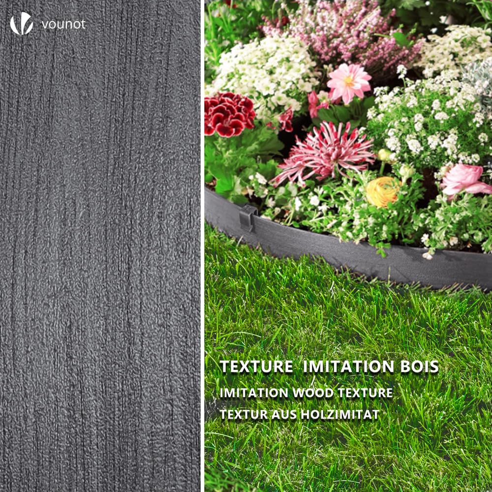 Bordo Per Aiuole 20 M Bordo Per Aiuole In Plastica PP Bordo Per Aiuole - Foto 2