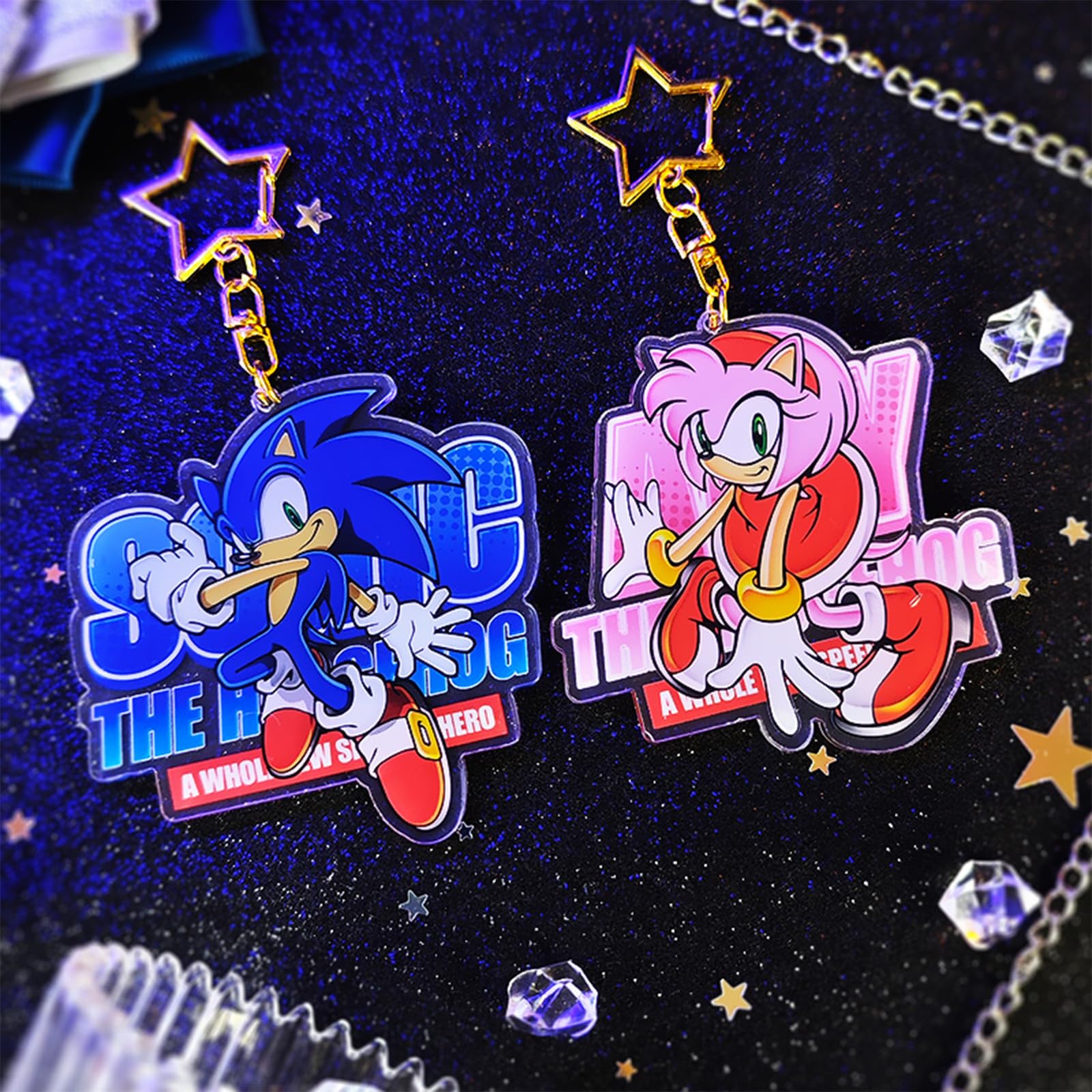 ソニック アクリルキーホルダー 予約・購入】ソニック まわる！アクリルキーホルダー /設置場所