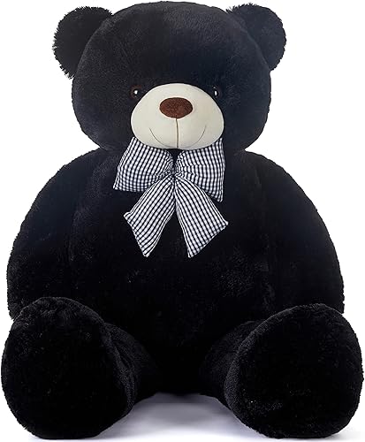 IKASA Oso de peluche gigante, oso grande de 47 pulgadas, lindos juguetes suaves jumbo, enorme peluche grande y esponjoso, regalos para niños y niñas