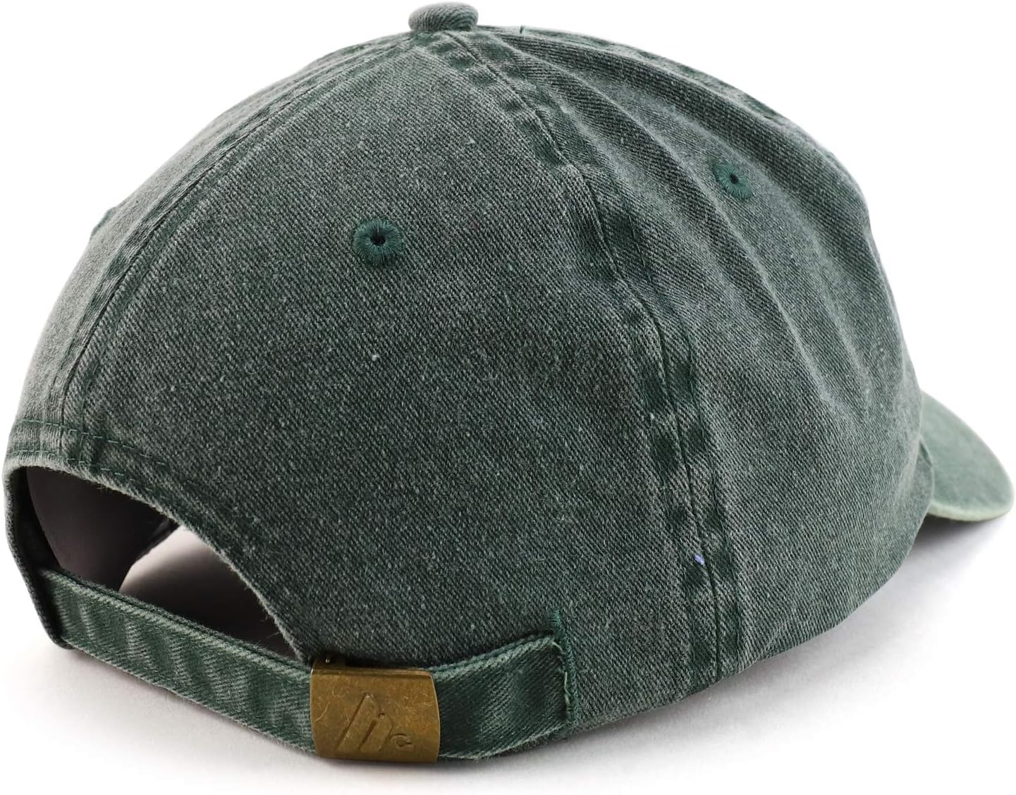 Trendy Apparel Shop Dad Embroidered Pigment Dyed Low Profile Cotton Cap - Image 3