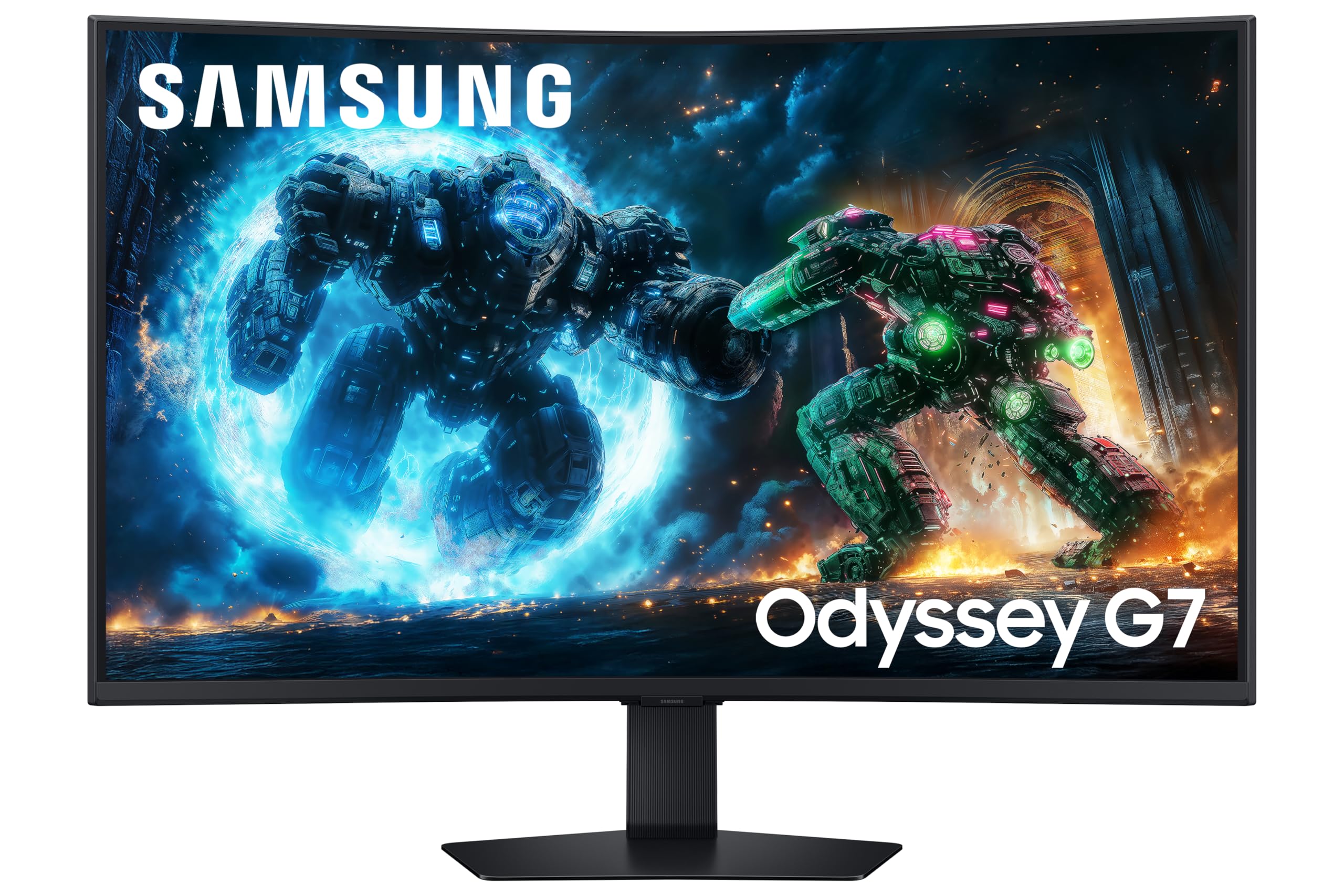 Samsung Samsung Odyssey G7 LS37FG756EUXXU 37inches Curved 4K UHD Gaming Monitor - 165Hz, 1ms, 3840x2160 UltraHD, 1000R, HDMI 2.1, Displa