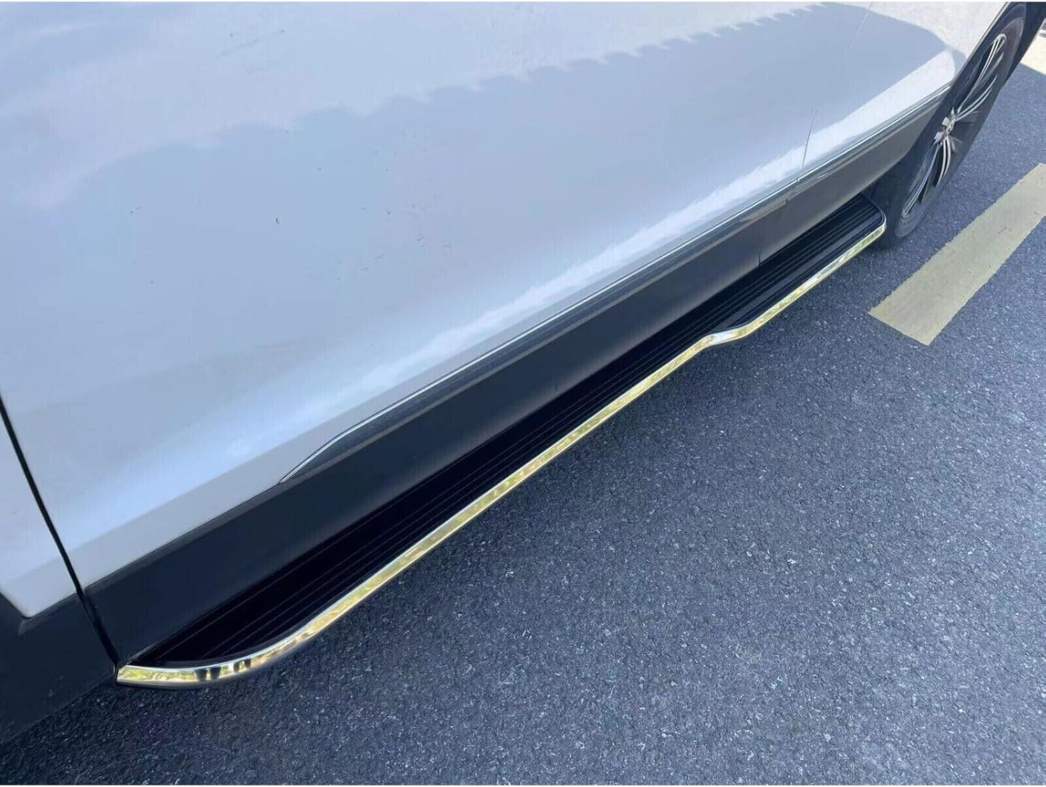 2Pcs Running Boards Compatible with Honda Pilot 2023 2024 2025 Aluminium Side Steps Nerf Bars Pedal Protector with Brackets