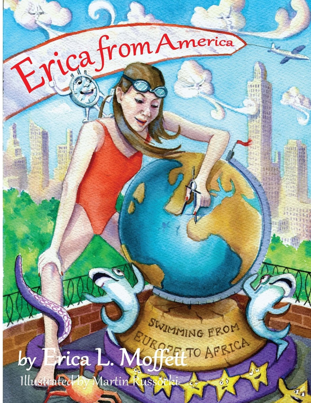 Erica From America: Swimming from Europe to Africa