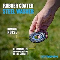 Vista 13 de Triumph Sports Arandela original Incluye 2 objetivos y 6 arandelas