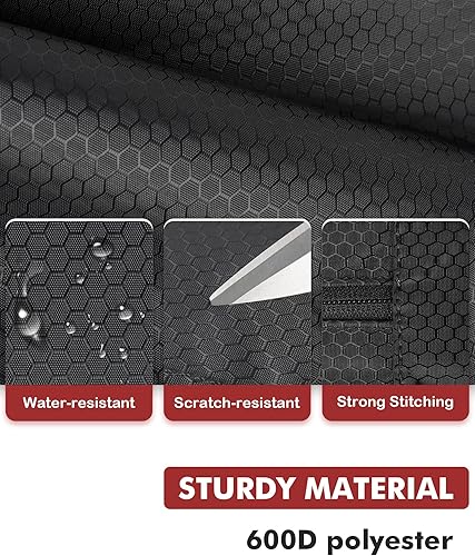 Miniatura 3 de Estuche para Taco de Billar, Estuche para Taco de Billar 4x5 con Múltiples Bolsillos que Sostiene 4 Culatas y 5 Puntas, Bolsa Acolchada Suave y