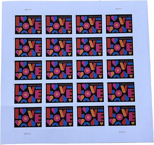 Miniatura 2 de Visit Postal AMOR 2021 Forever First Class - Sellos postales para invitación, boda, celebración, fiesta, amor, San Valentín, graduación, anuncio (1