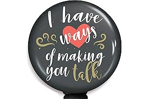 I Have Ways Of Making You Talk Speech Therapy Badge Reel