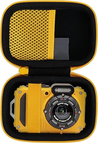 Aenllosi Funda de almacenamiento rígida compatible con cámara digital Kodak PIXPRO WPZ2 resistente e impermeable
