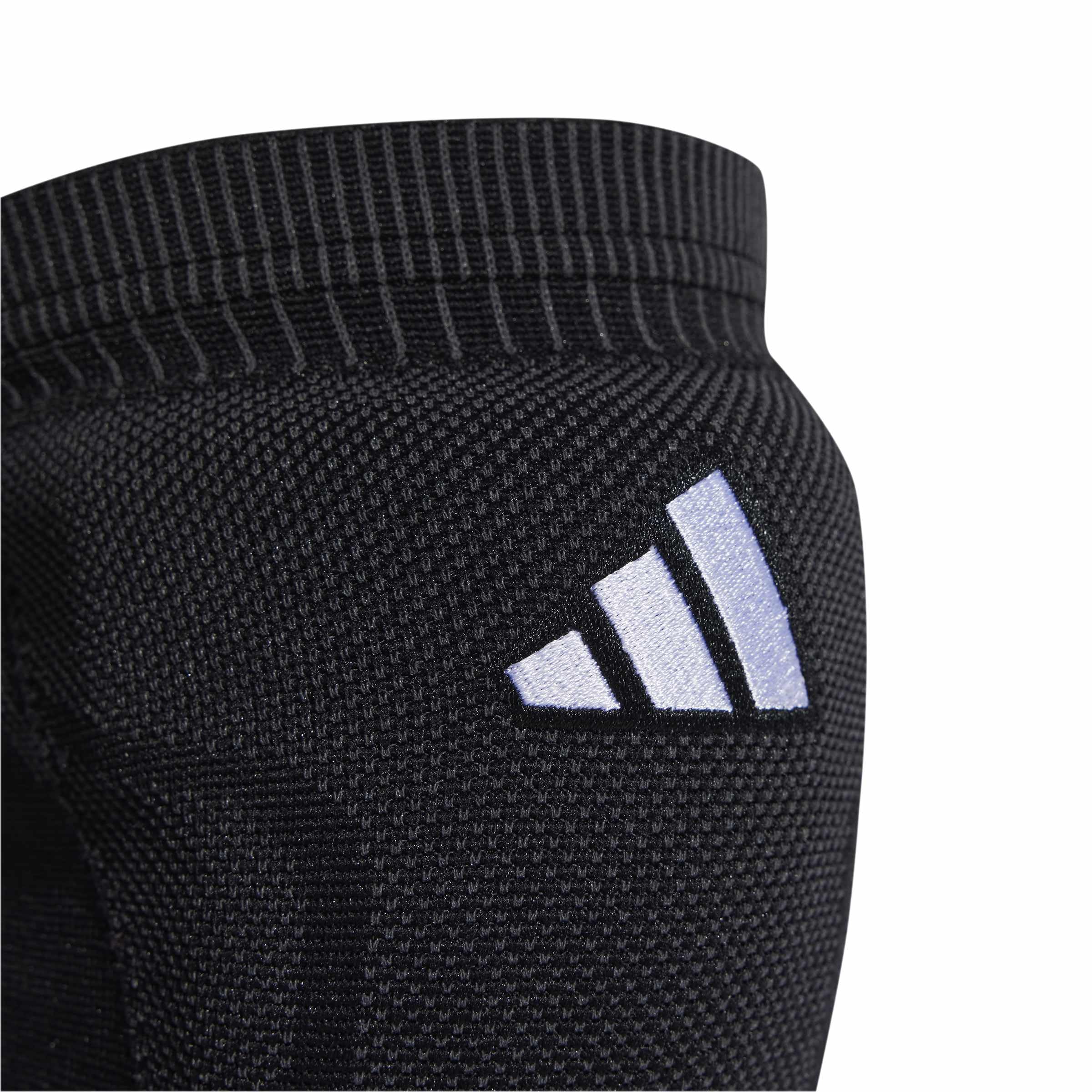 adidas Unisex-Adult Primeknit Volleyball Kneepads, Black/White, Medium