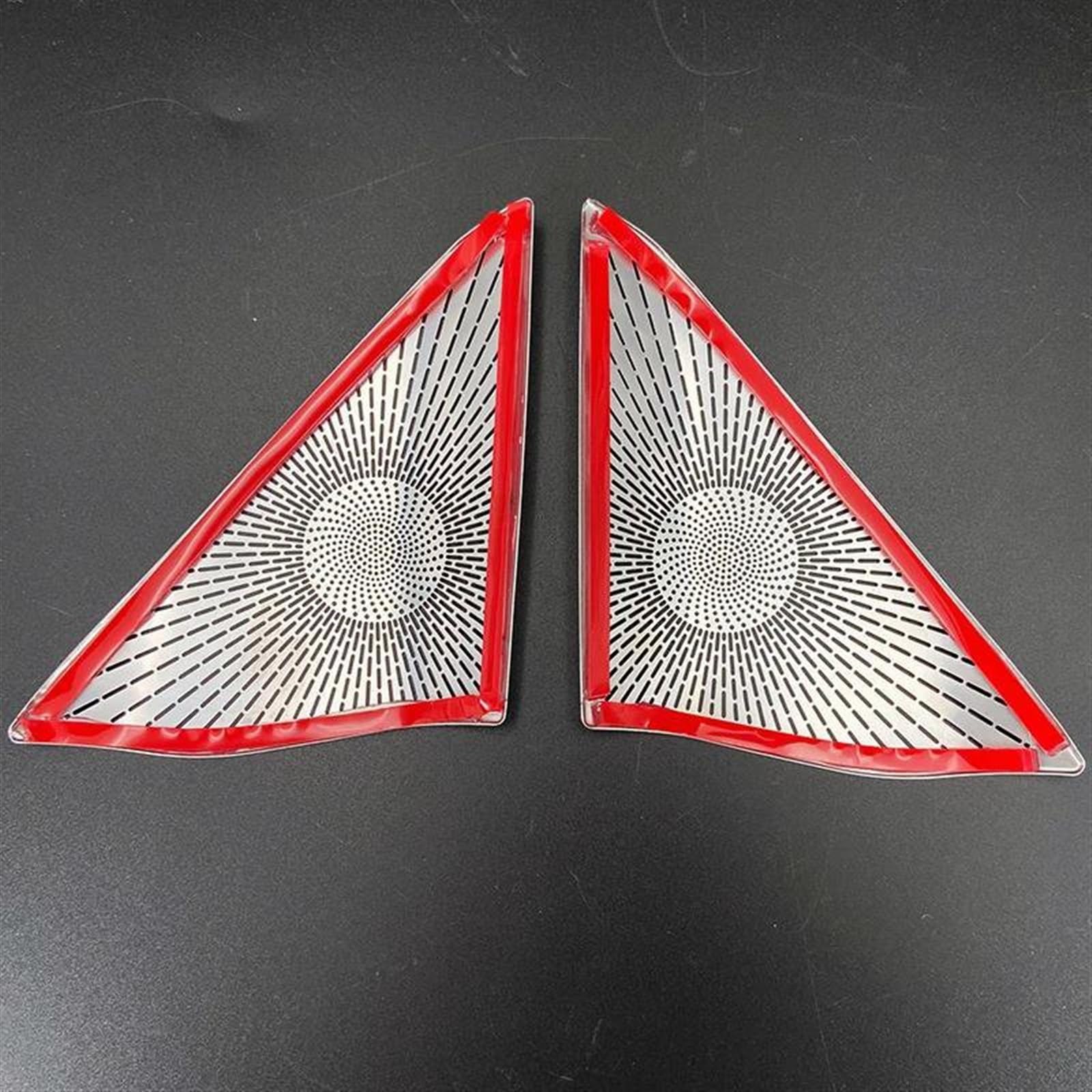 2x Lautsprecher Abdeckungen Für Mercedes E-Klasse W212 - Aluminium Zierleisten 2013-2016