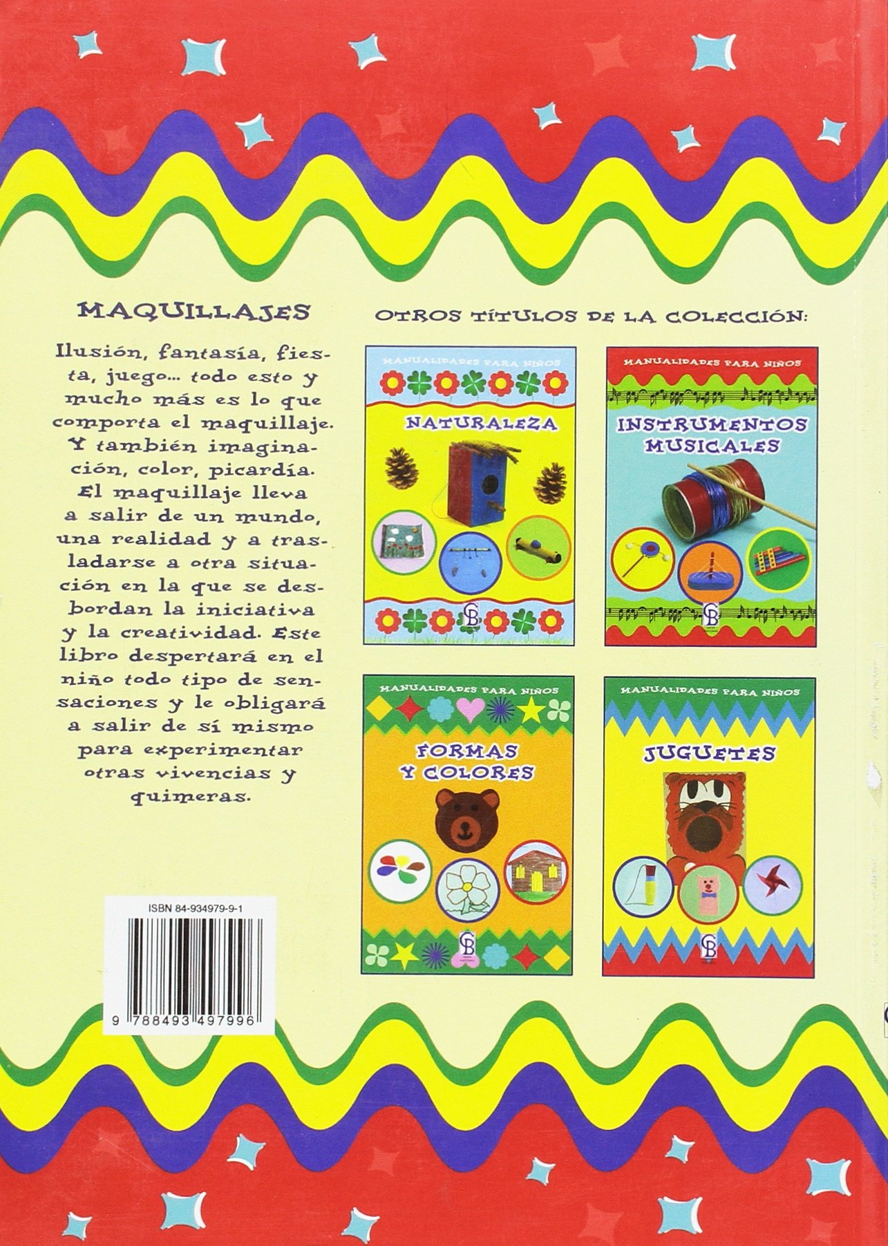 Maquillajes. manualidades para niños