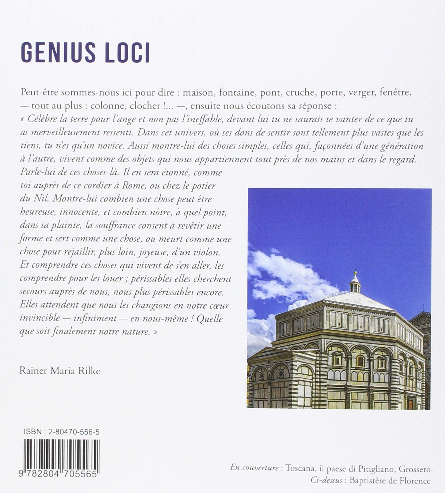 Genius Loci: Paysage, ambiance, architecture