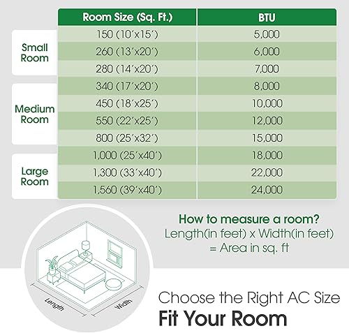 Vista 109 de LG Aire acondicionado de ventana de 10000 BTU [2023] Control remoto con aplicación WiFi, filtro ultra silencioso, lavable, enfría 450 pies cuadrados