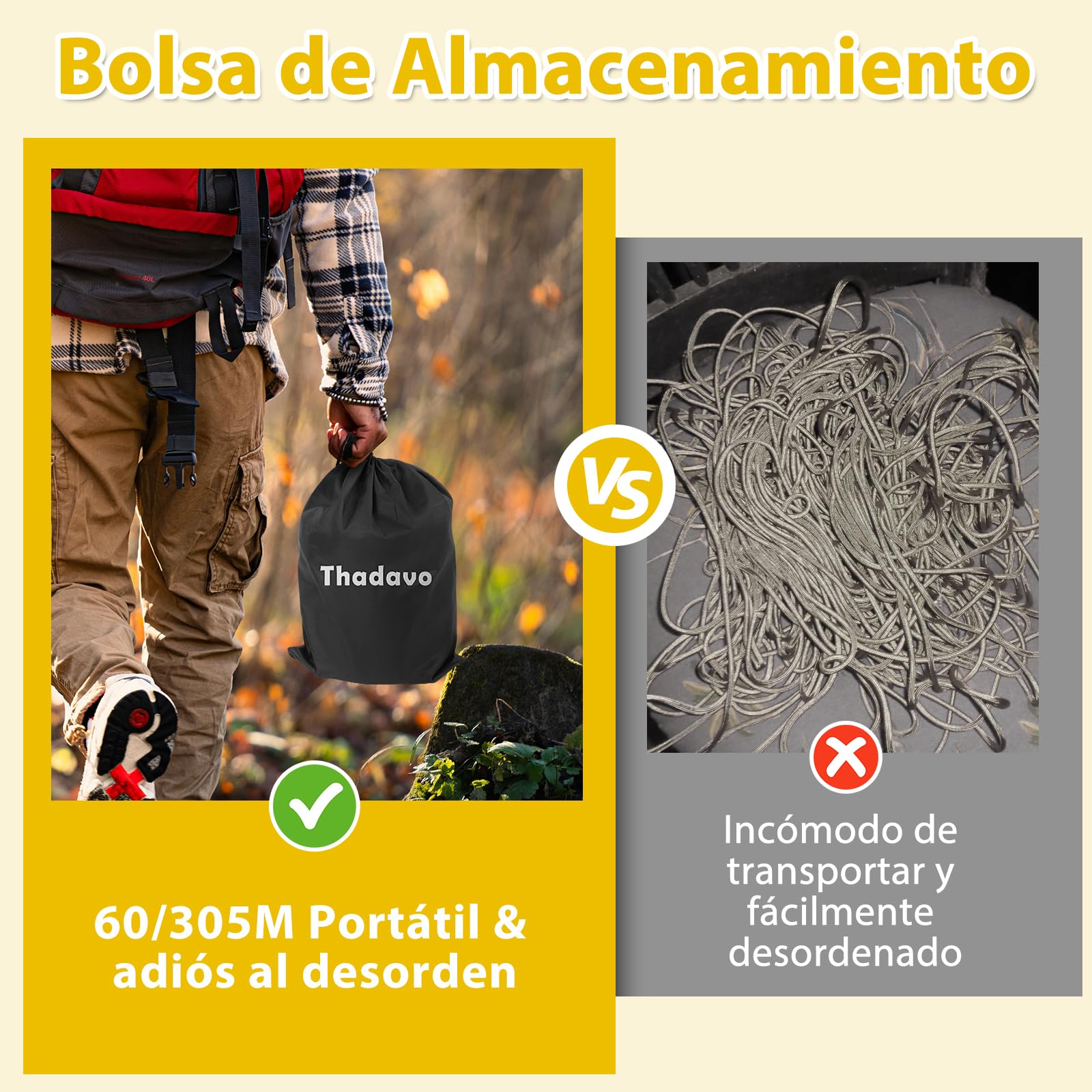 Aystkniet Cuerda de paracord reflectante, 4 mm con 11 núcleos, máx. 386 kg, 15/30/60/305 m, resistente a desgarros, cuerda multiusos para exteriores, senderismo, camping, supervivencia y manualidades