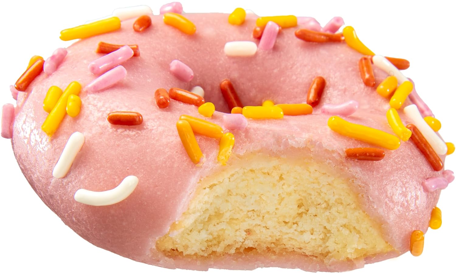 Katz Gluten Free Strawberry Frosted Mini Sprinkle Donuts. Kids Snack with Rainbow Sprinkles. Free of Dairy, Peanuts, Tree Nuts, and Sesame. Kosher (12Pk)