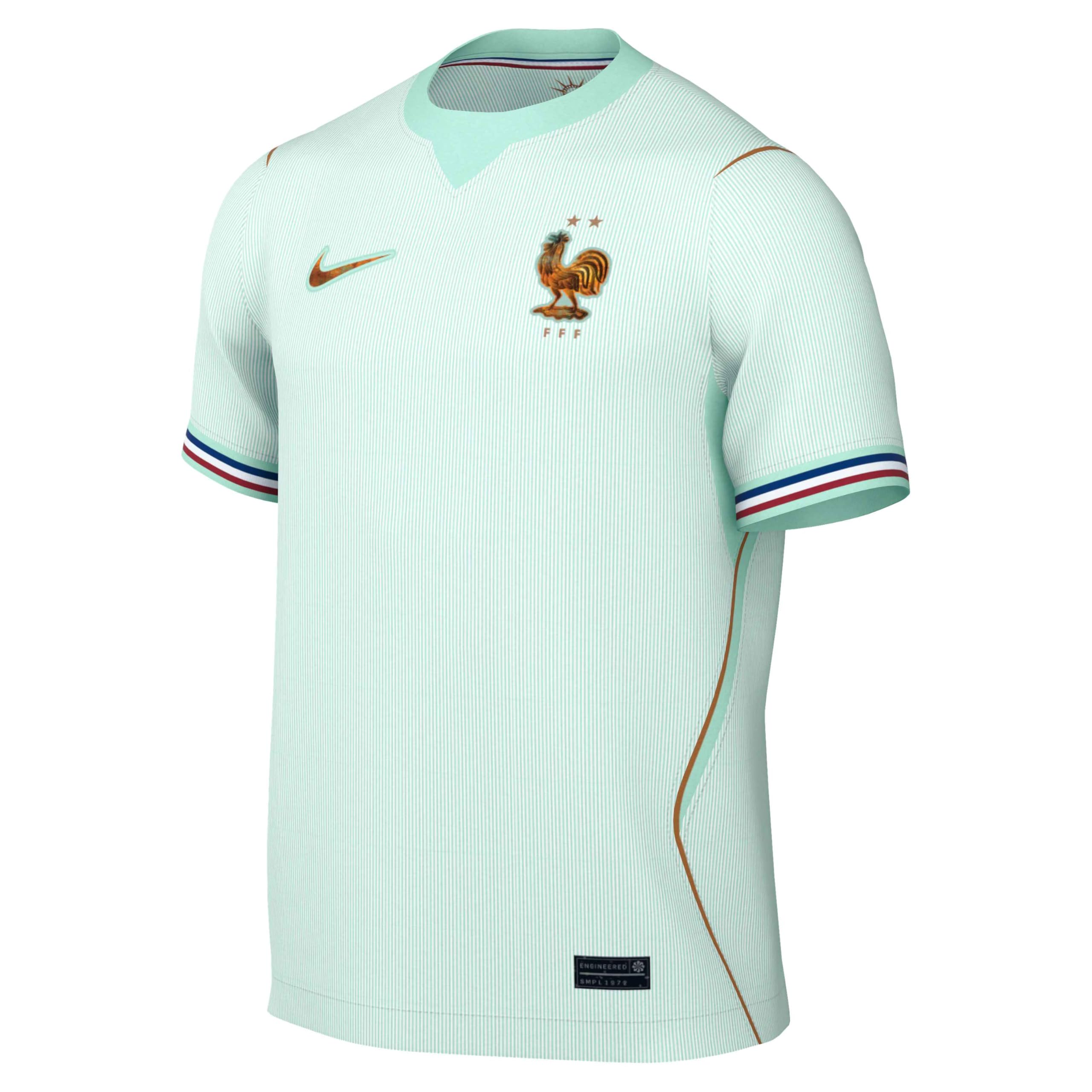Nike FFF 2026 Stadium Extérieur Maillot de Foot Replica Nike Dri-fit pour Homme Réplique du Maillot de Football Homme (Lot de 1)