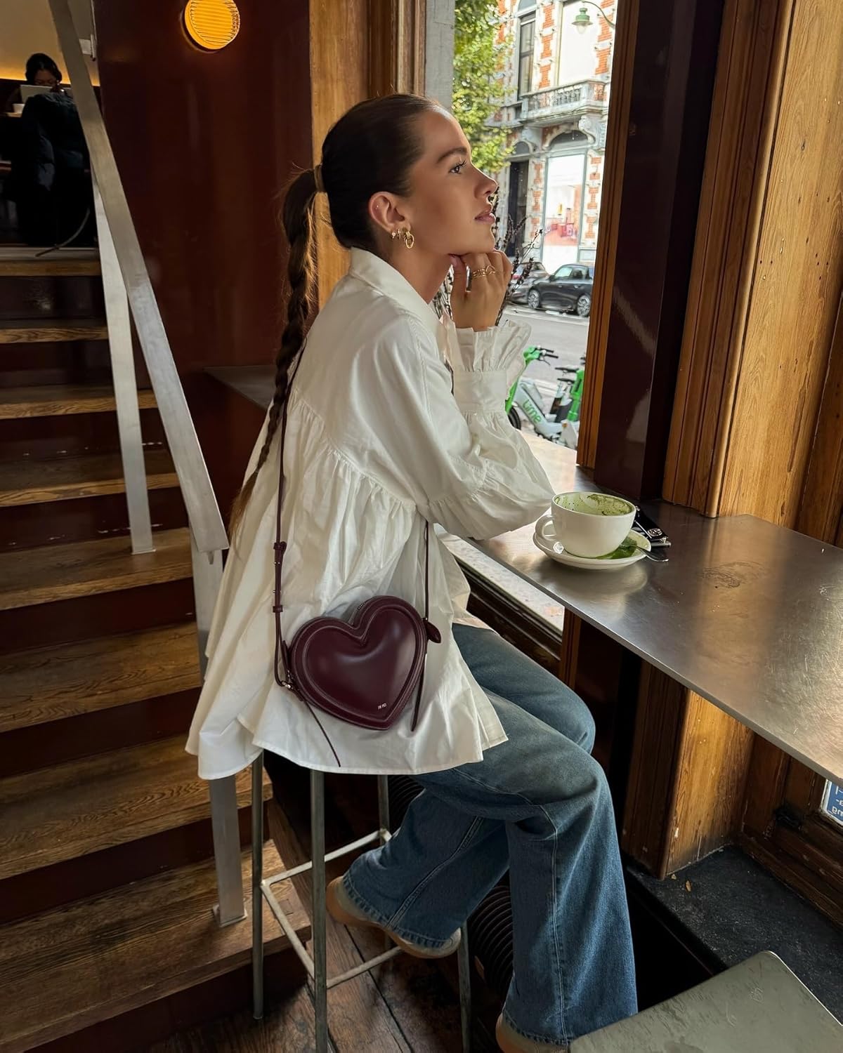 JW PEI Women's Arlene Heart Shaped Bag - Image 2