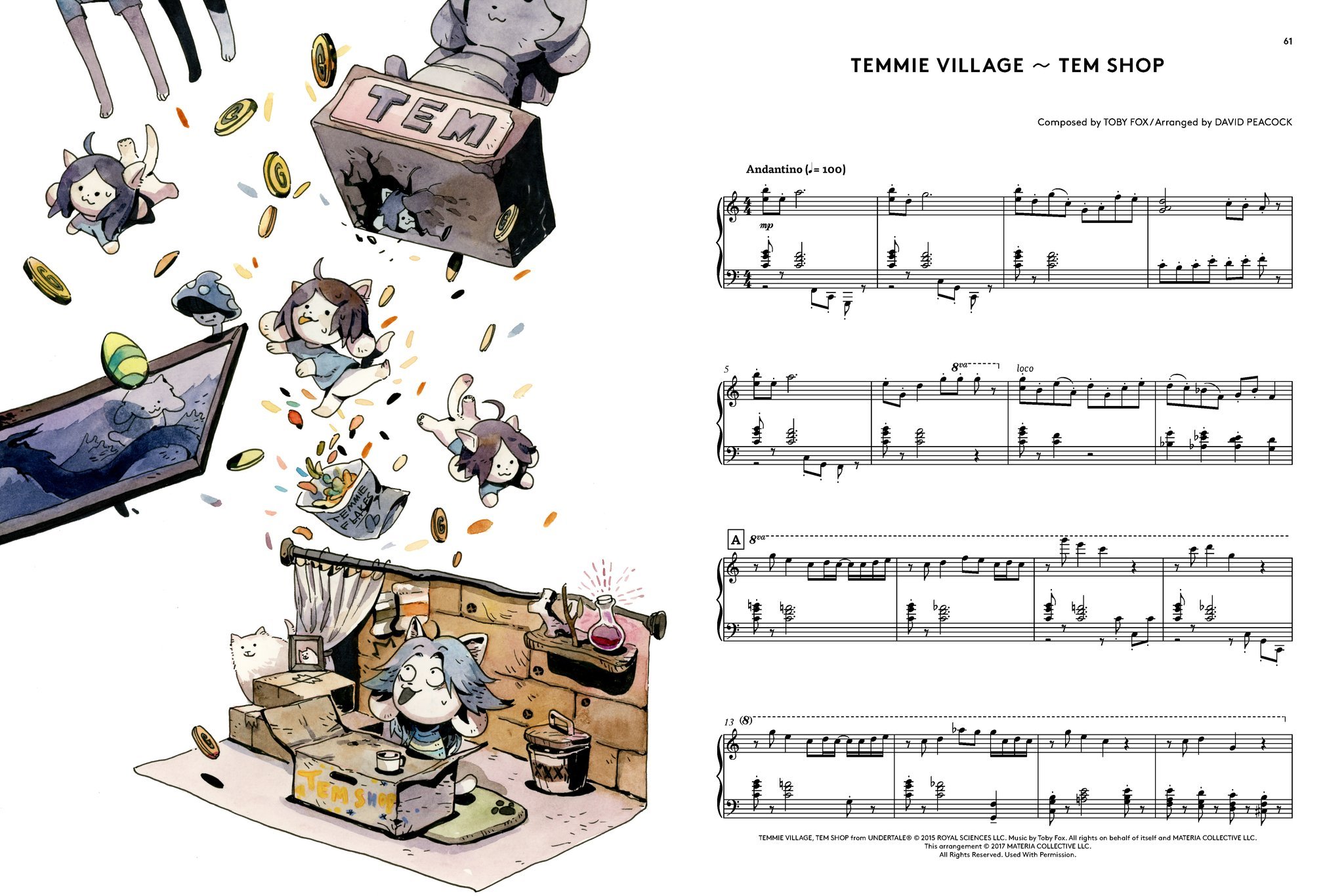 UNDERTALE Piano Collections, Volume 2 - Sheet Music from the game