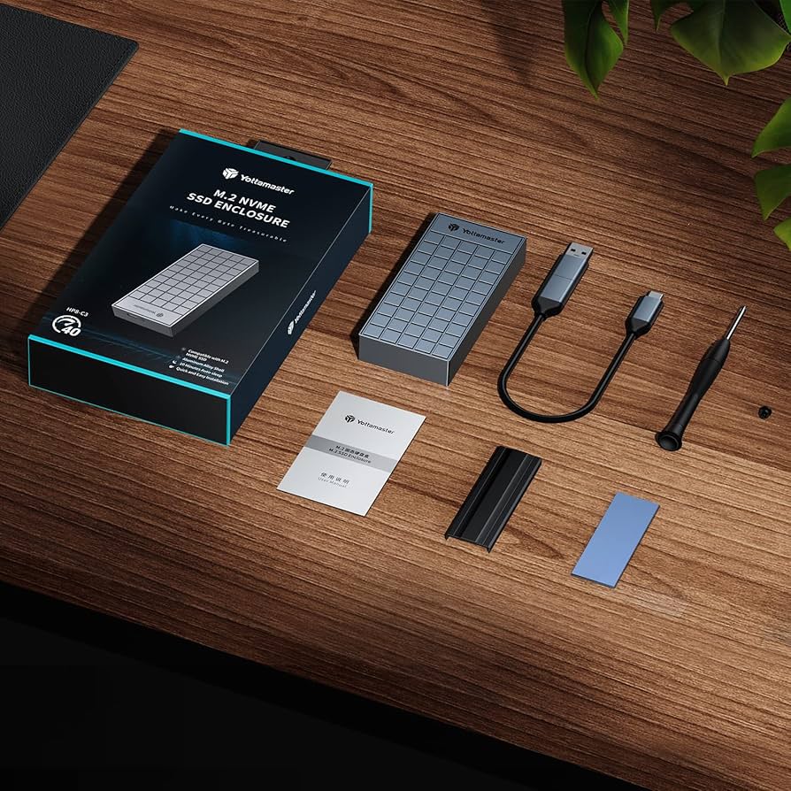 Amazon.co.jp: Yottamaster M.2 SSD 外付けケース USB4.0 NVMe M