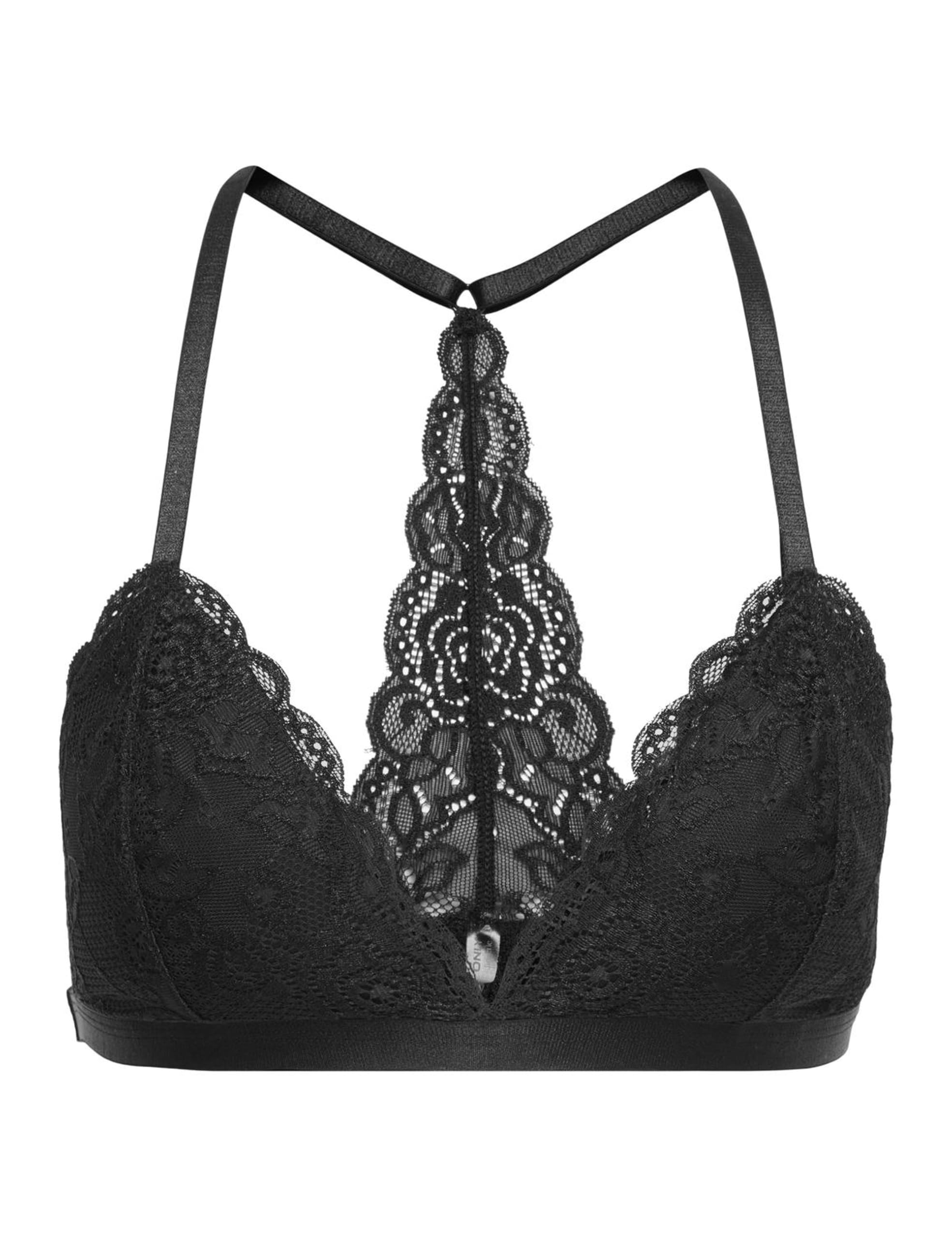 ONLY Damen Onlchloe Lace Padded Racer Bralette Acc