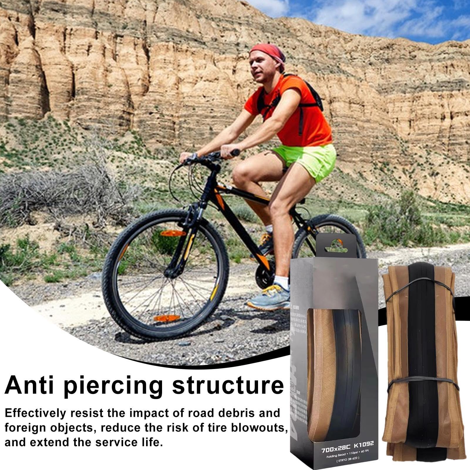 Opona Rowerowa 700c ochrona przed przebiciem ultra opona fixed gear