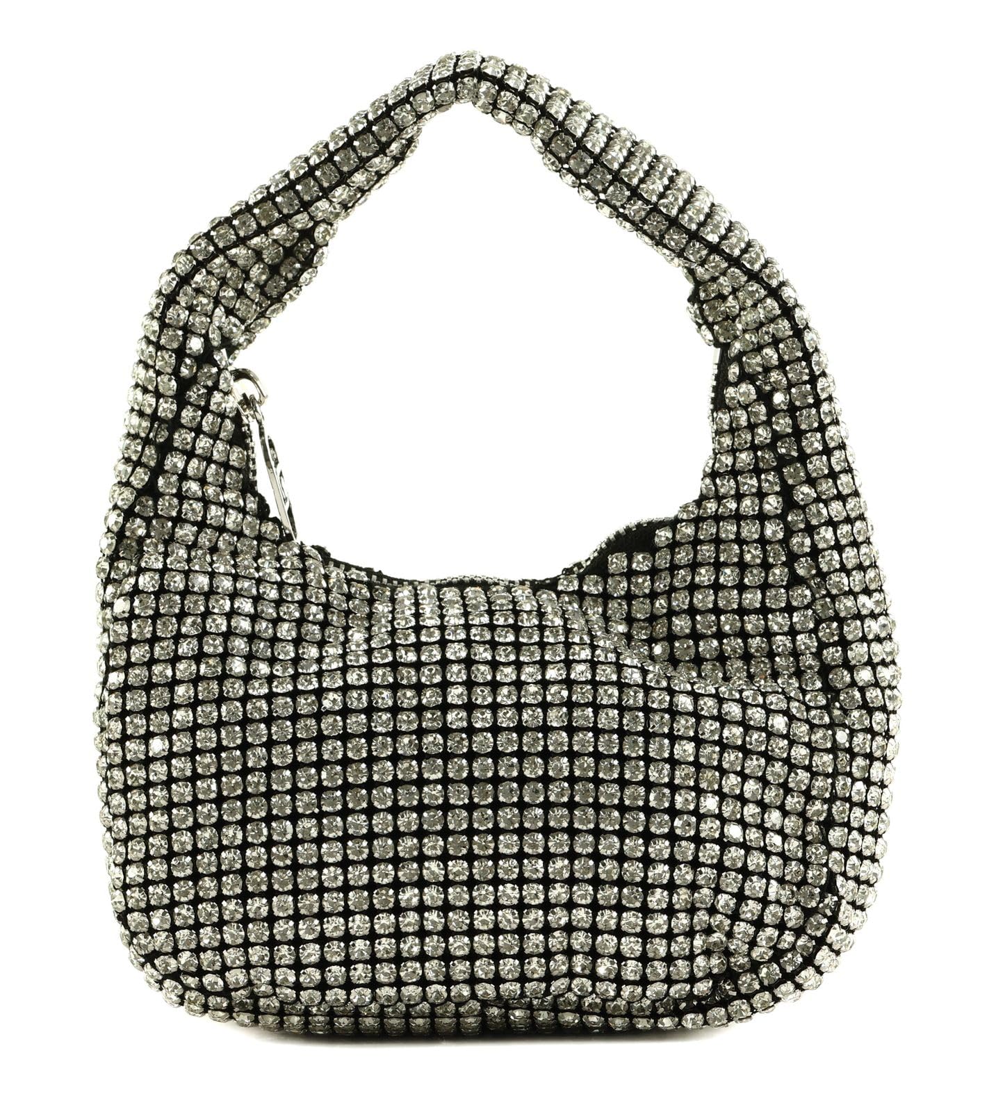 Sac à Main Liu Jo Sera Strass Nero Cristaux Finition Luxe - 6
