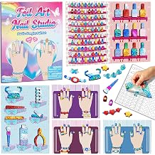 AMOSTING Foil Art Craft Kit for Girls Ages 4-9