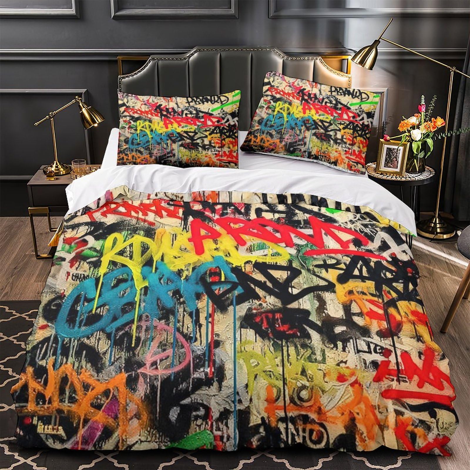 Housse de couette chat 3D en microfibre premium ultra douce pour lit King