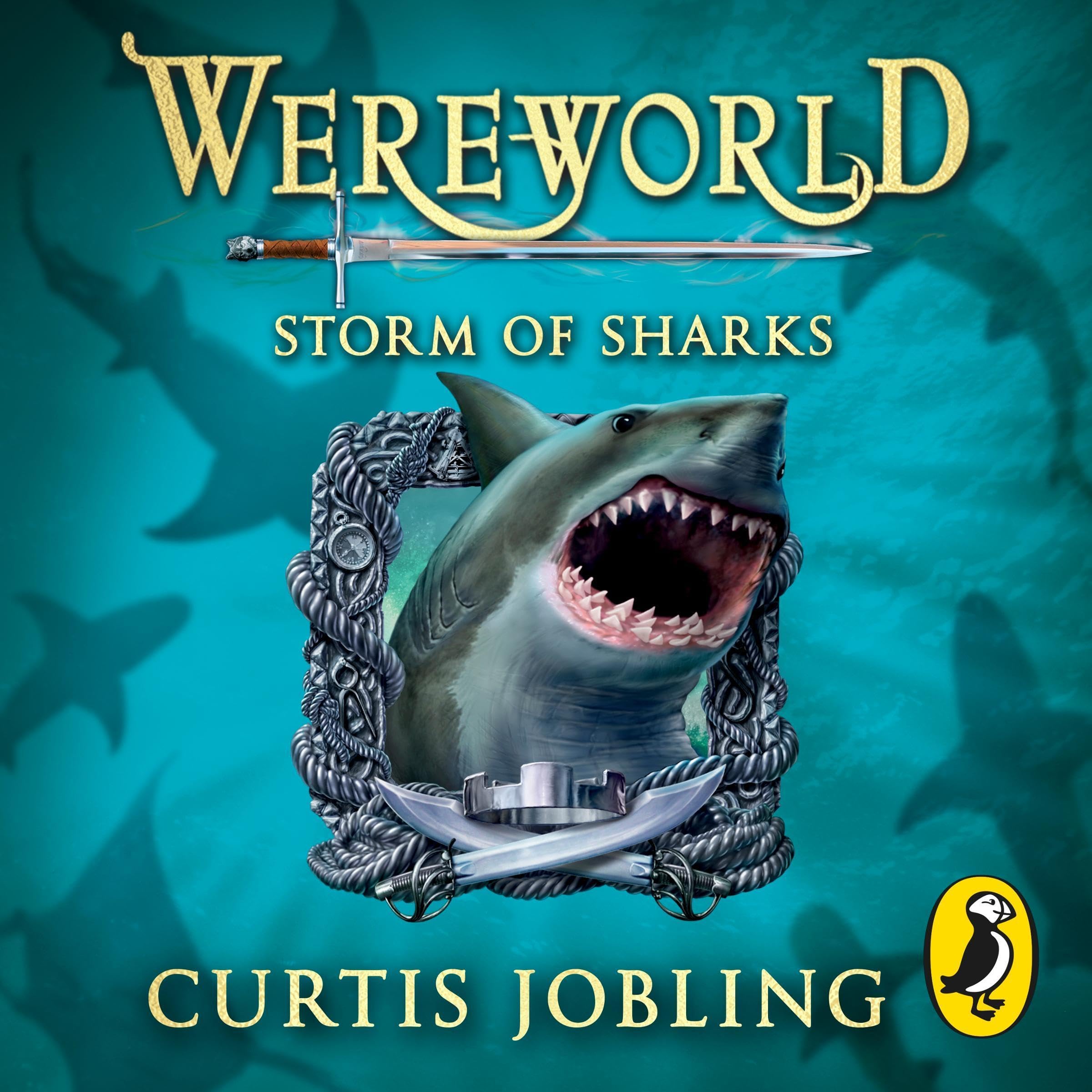 Cover art for Wereworld: Storm of Sharks (Book 5)