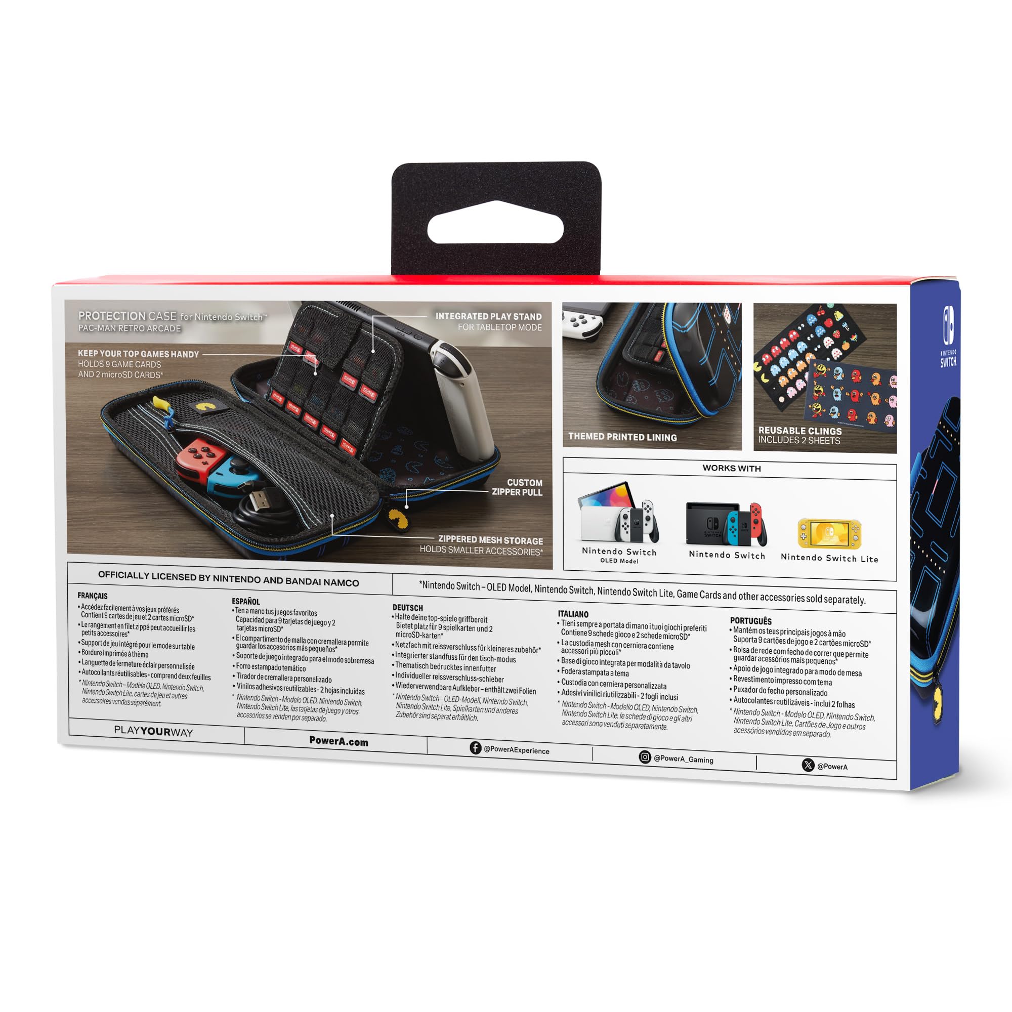 【純正ケース付】Nintendo Switch Amazon.co.jp: PowerA 保護ケース Nintendo Switch用 - PAC-MAN