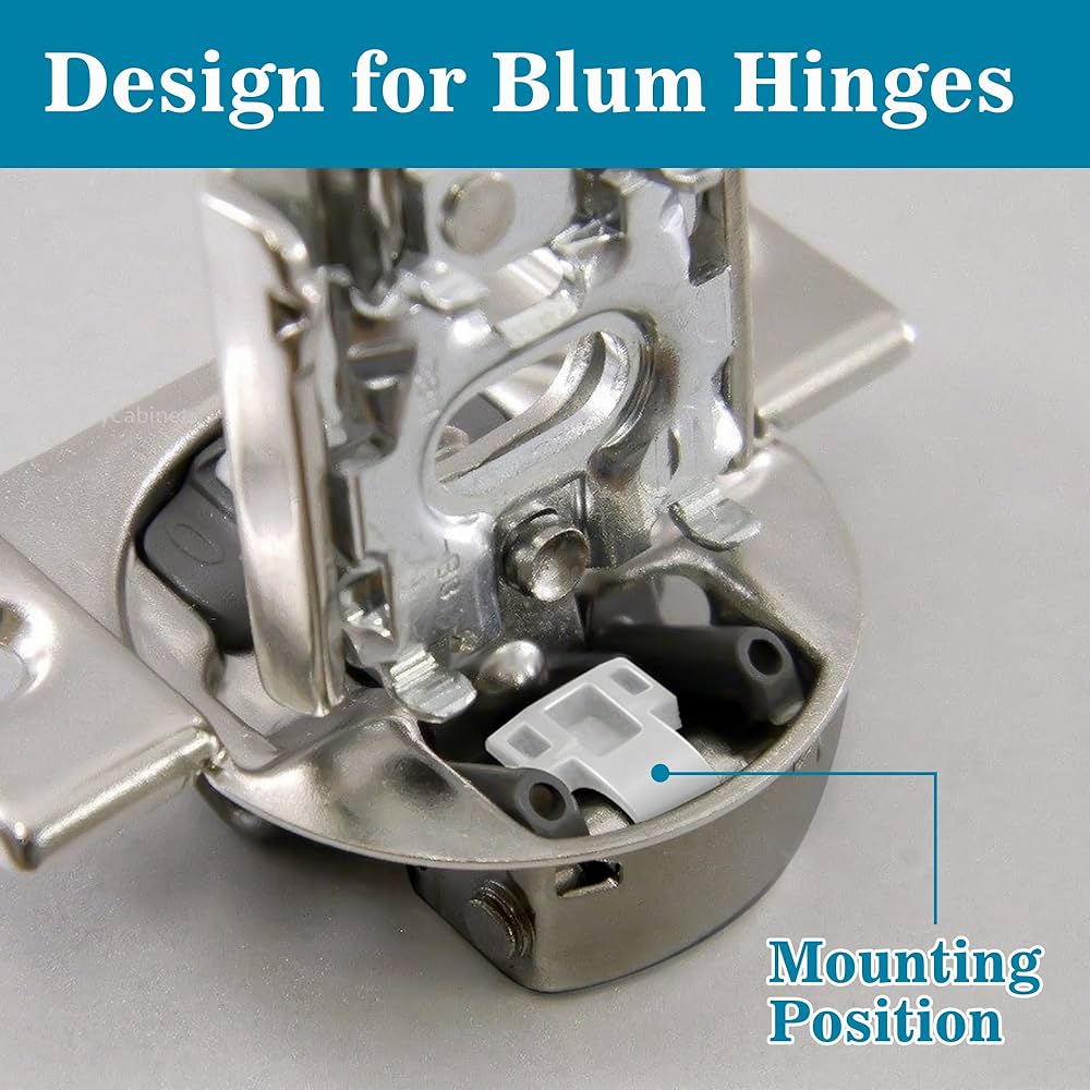 40 Pcs Cabinet Restrictor Clips- Cabinet Hinge Restrictor