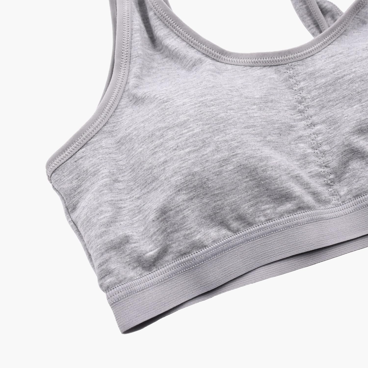 Nearpo Training Bras for Girls 10-12 12-14 14-16 Starter Sports Bras with Lightly Padding 5 Pack - Image 4