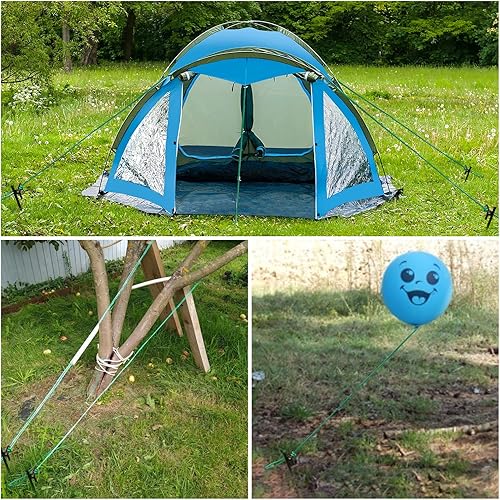 Miniatura 6 de Kit de estacas de árbol resistente, estacas de árbol de 15.7 pulgadas y soportes para árboles jóvenes y nuevas plantas, kit de enderezamiento de