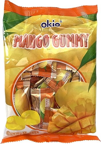Okio Gomitas de Fresa 3.53 oz. Uva Naranja Mango 3.52 oz (Mango) disponible en Yaxa Venezuela