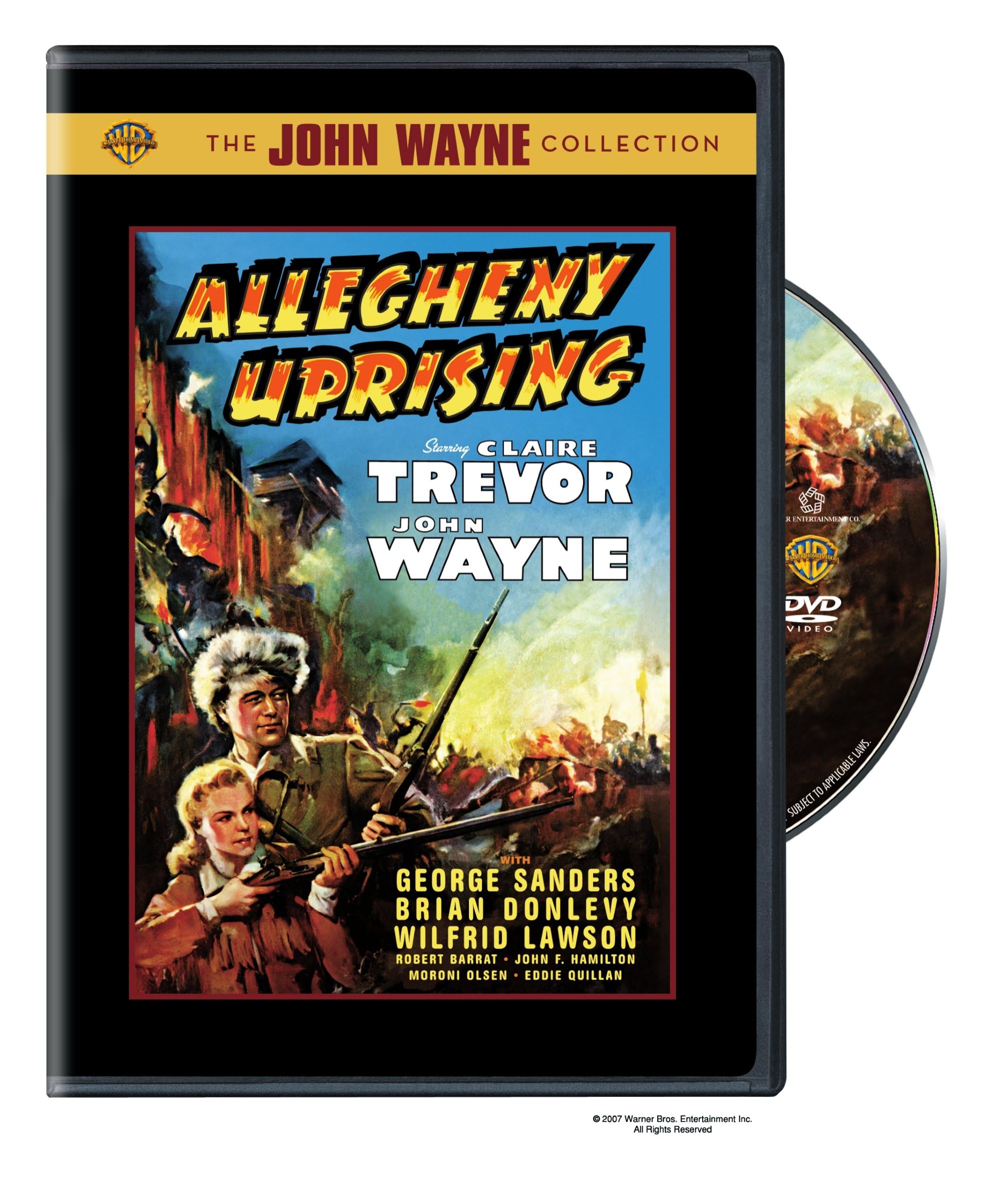 Allegheny Uprising DVD pelicula de culto clasica importada de USA y Reino Unido
