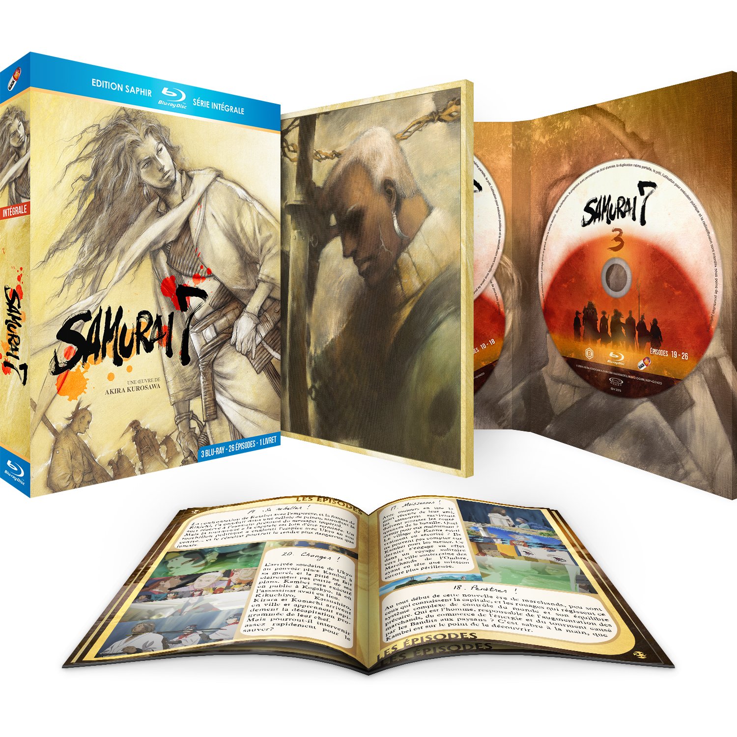 Samurai 7 - Intégrale - Edition Saphir [3 Blu-ray] + Livret