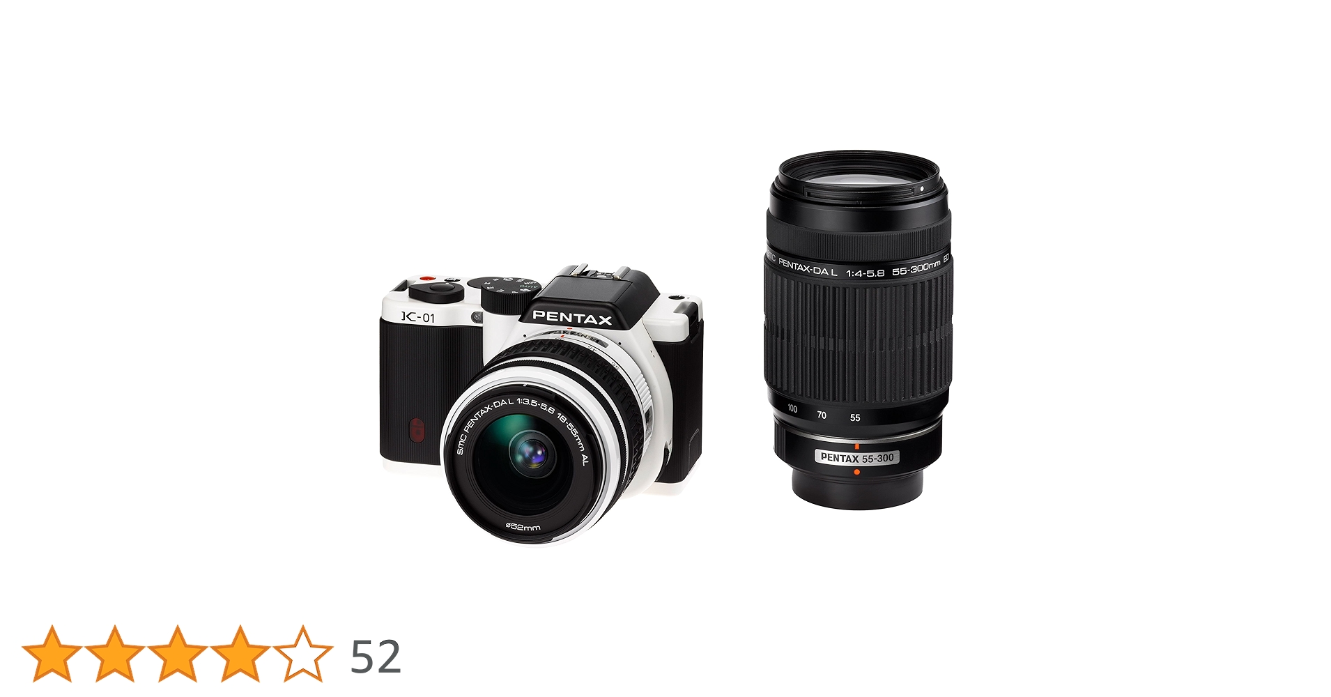 PENTAX ミラーレス一眼レフカメラ K-01 レンズキット 白/黒 美品 81heD1UyyAL.jpg_BO30,255,255,