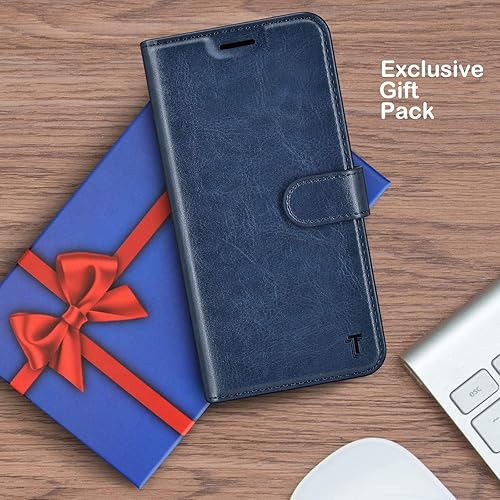 Miniatura 7 de Tekcoo Funda para Galaxy S20 Plus, funda tipo cartera para Galaxy S20 Plus, bloqueo RFID, ranuras para tarjetas de crédito en efectivo, de piel