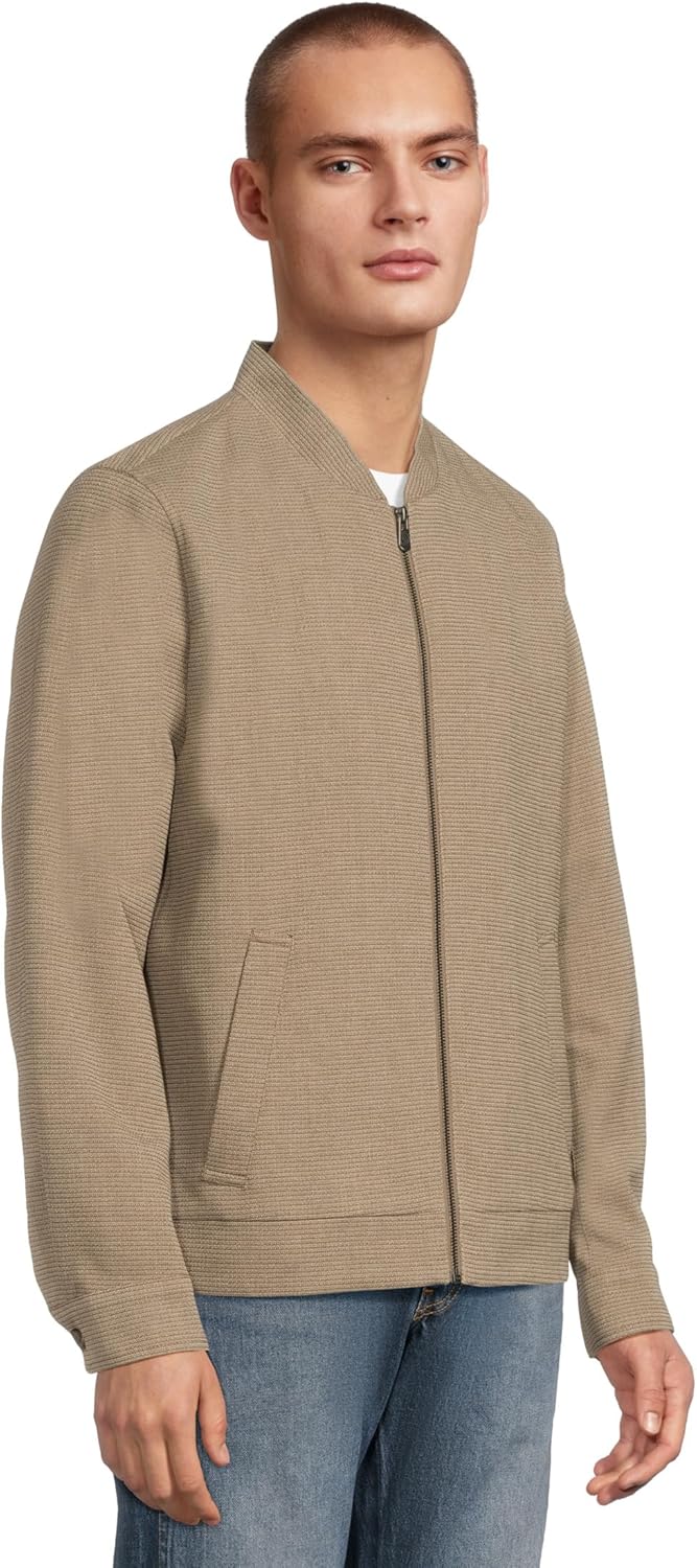 Johnston & Murphy mens Patterened Full-zip - Image 2