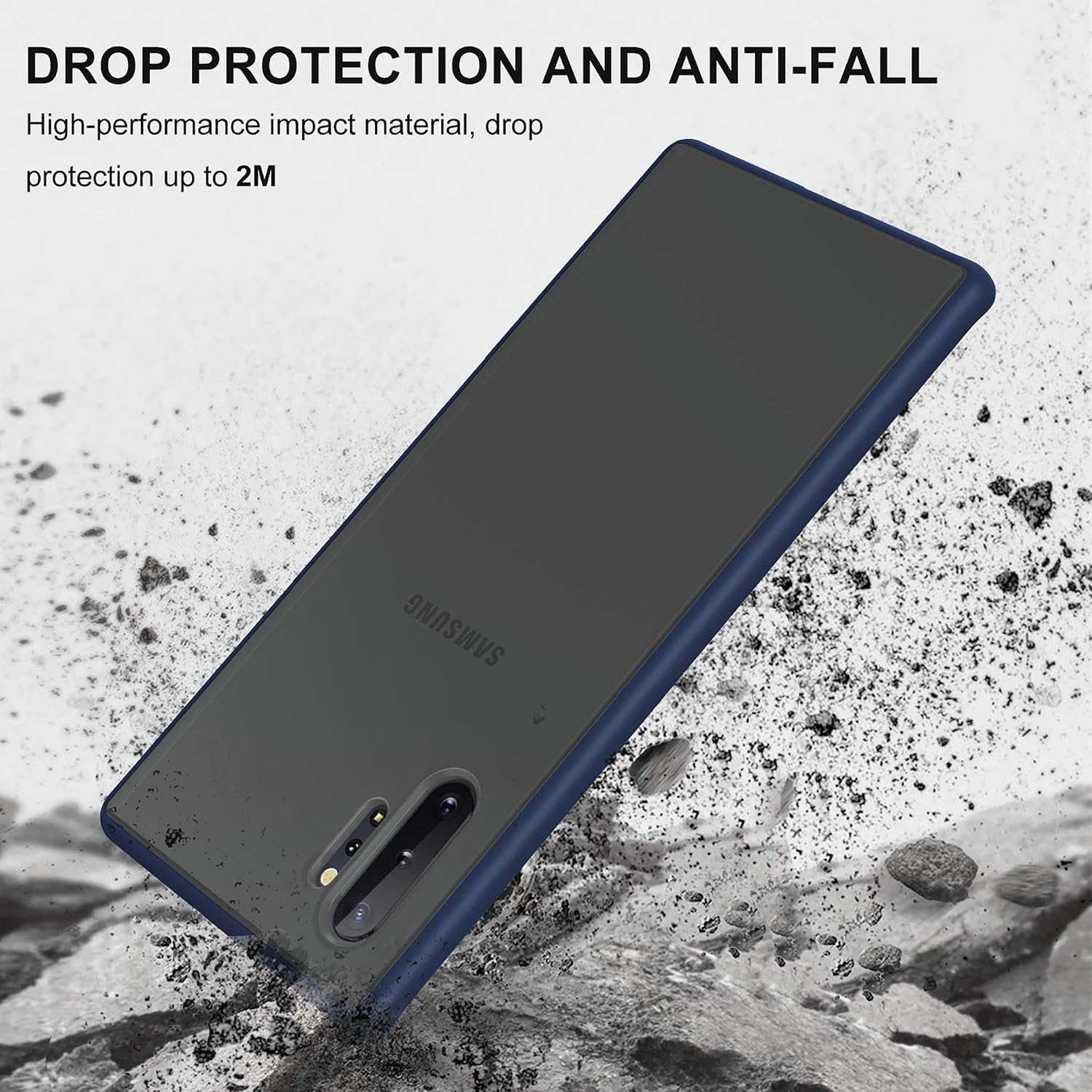 YATWIN Silicone Case for Google Pixel 6 5G (Navy Blue)