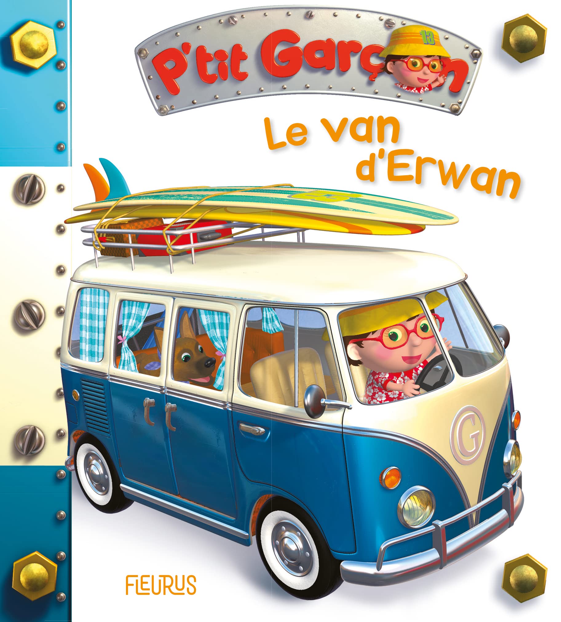 Fleurus Le van d'Erwan Livre pour enfants
