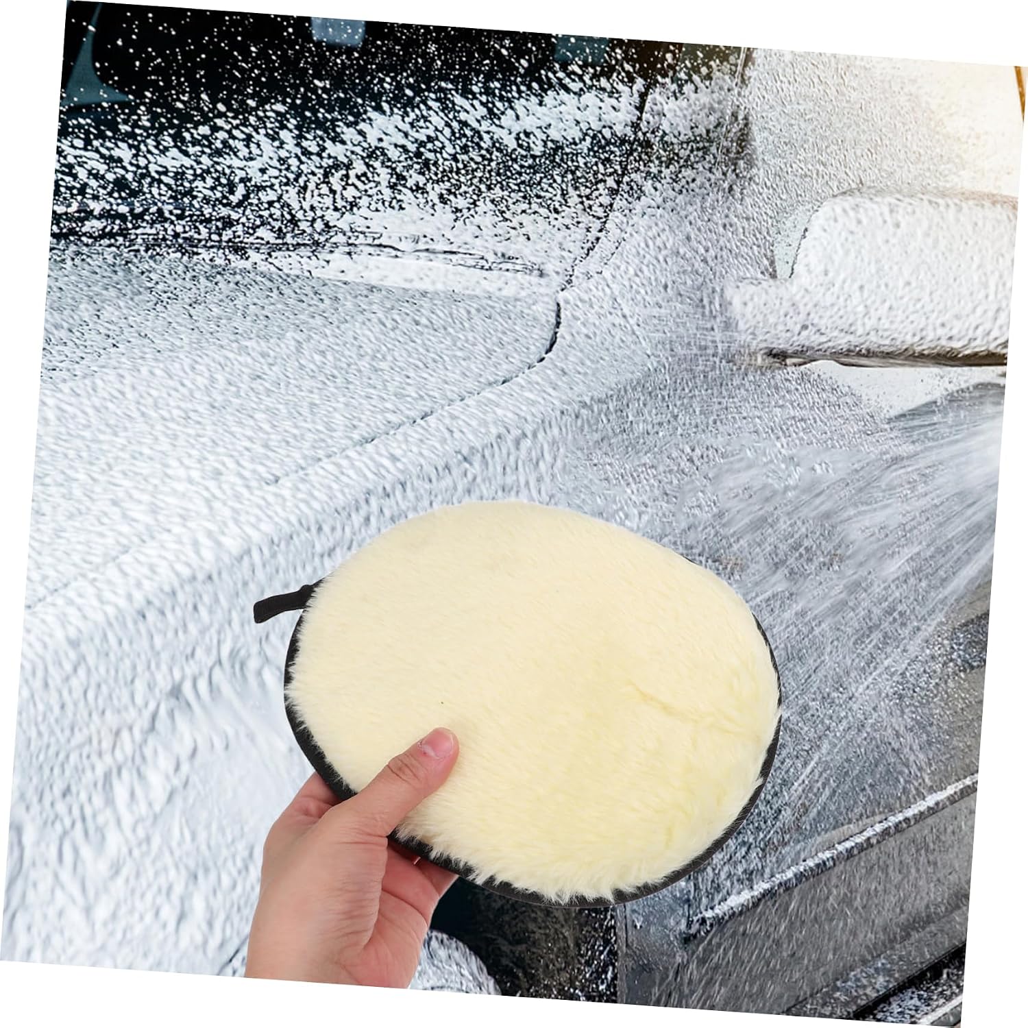 Car Wash Glove Soft Scratch Auto Cleaning Mitt for Detailing Car Washing Tool for and Wiping Versatile Home Use Gentle Delicate Surfaces