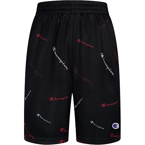 Champion Boys Hertiage Script Mesh Short